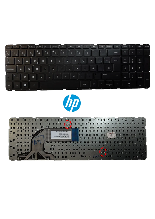 HP TECLADO ESP REP HP 15-N001LA